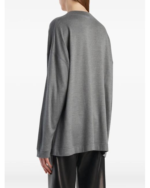Khaite Gray Dylan Top