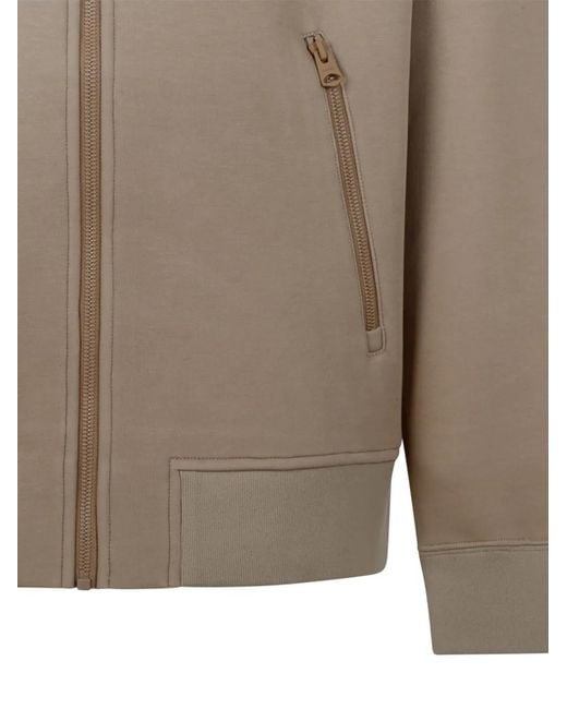 Mackage Brown Zip Hoodie for men