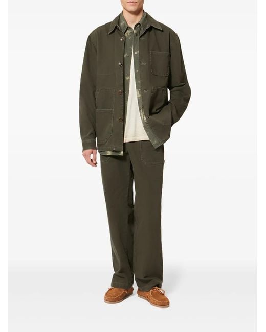 Isabel Marant Green Ablo Trousers for men