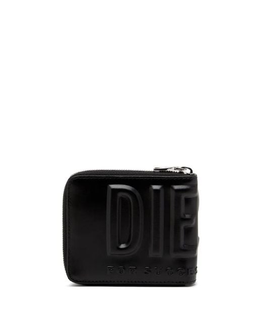 DIESEL Black Dsl 3D Wallet for men