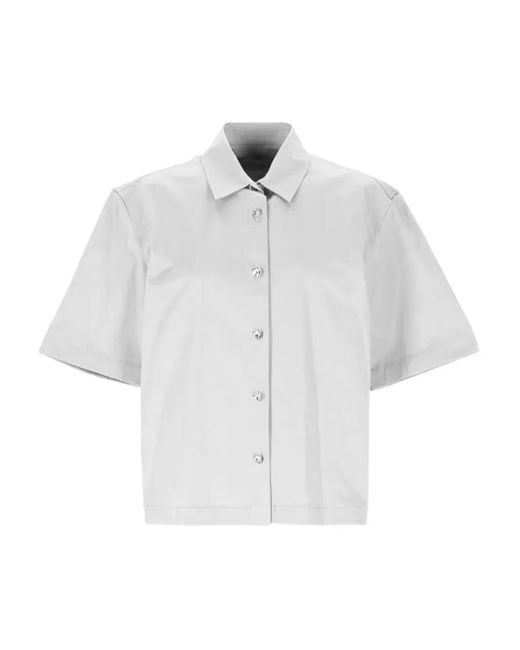Thelatest White Short-Sleeved Shirt