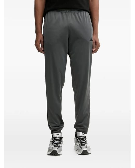 Adidas Gray Side-Stripe Tracksuit for men