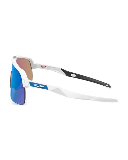 Oakley Blue Shield-Frame Sunglasses