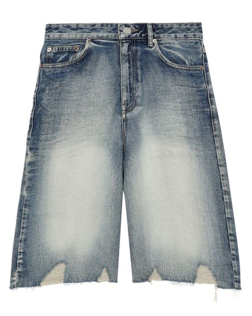 we11done Blue Jeans-Shorts