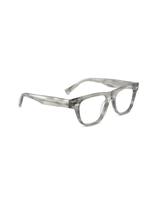 Brunello Cucinelli Brown Bc3005 Rectangle-Frame Glasses for men