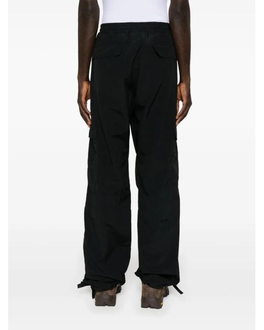 MSGM Black Trousers for men