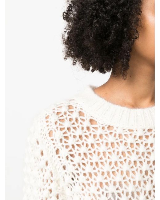 Fabiana Filippi White Sweaters