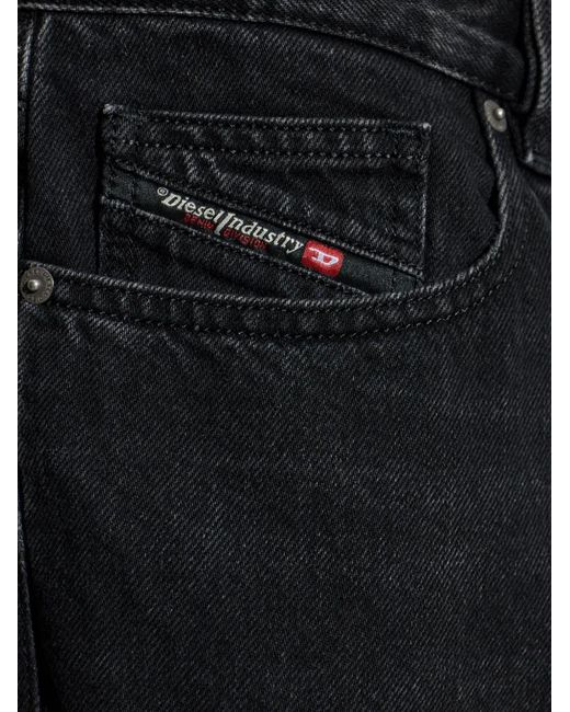 DIESEL Black Logo D-Macs Denim for men