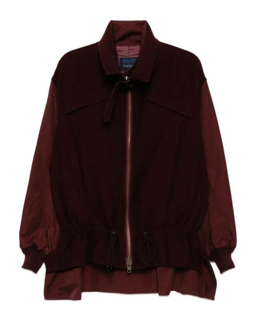 Yohji Yamamoto Purple Flannel Jacket