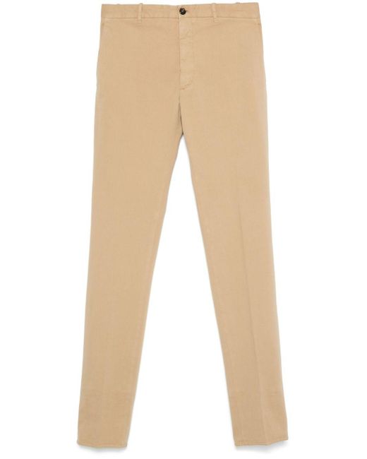 Incotex Natural Slim-Cut Chinos for men