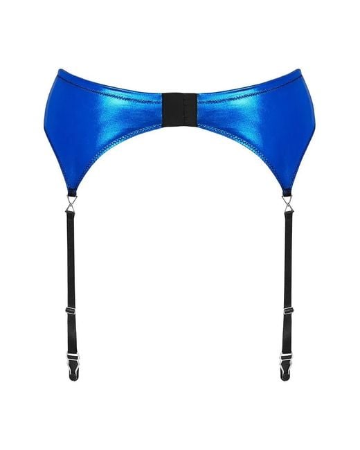 Maison Close Blue Angel Garter Belt
