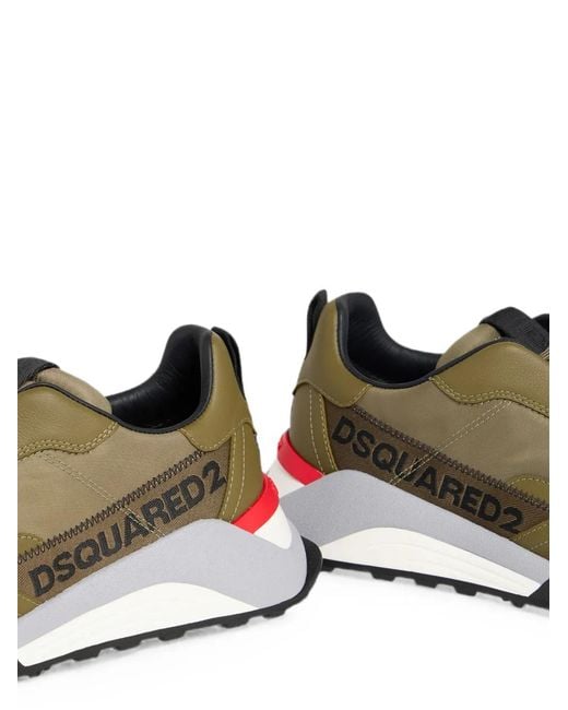 DSquared² Green Baskets D2 Flow À Empiècements for men