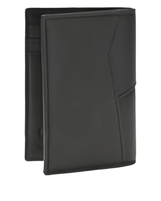 Loewe Black Puzzle Edge Bi-Fold Card Holder for men