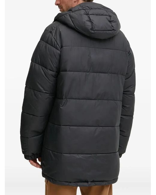 Columbia Black Hooded Padded Jacket for men