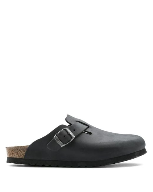 メンズ Birkenstock Boston Clog スリッポン Black