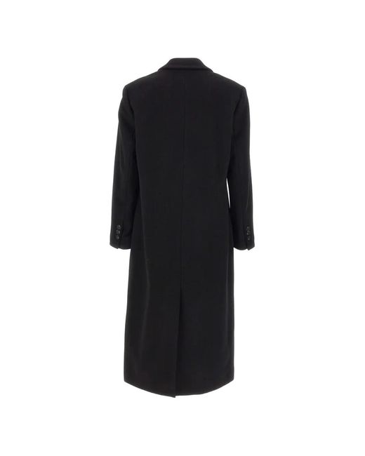 Marella Black Pavido Single-Button Coat