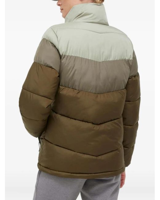 Columbia Green Puffect Three-Tone Puffer Jacket