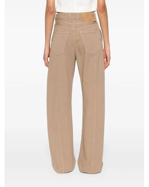 MM6 by Maison Margiela Natural 5-Pocket Jeans