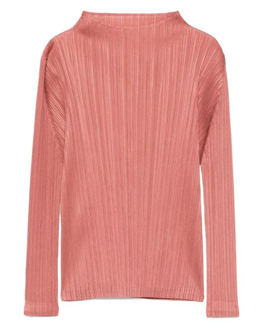 Pleats Please Issey Miyake February Monthly Colors Blouson in Black