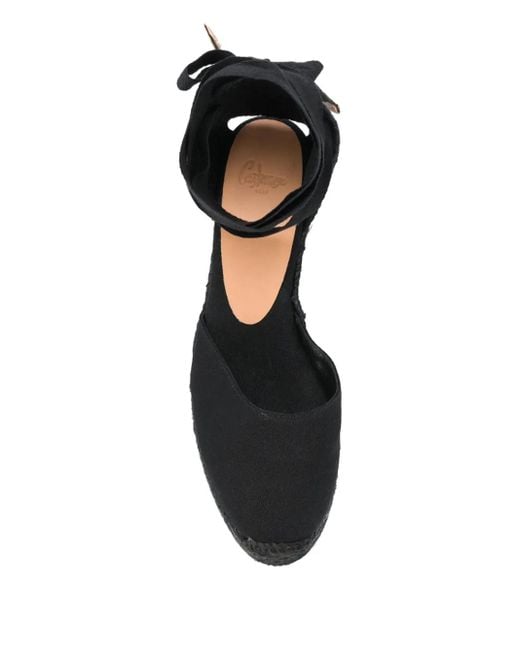 Castaner Black Carina Canvas Espadrilles
