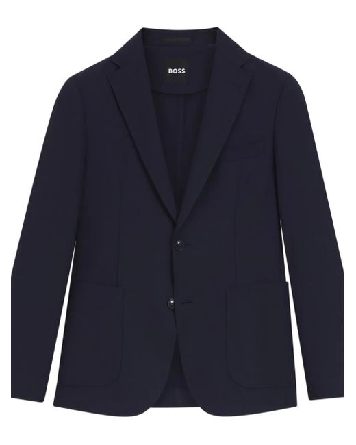 Boss Blue Two-Pockets Blazer for men
