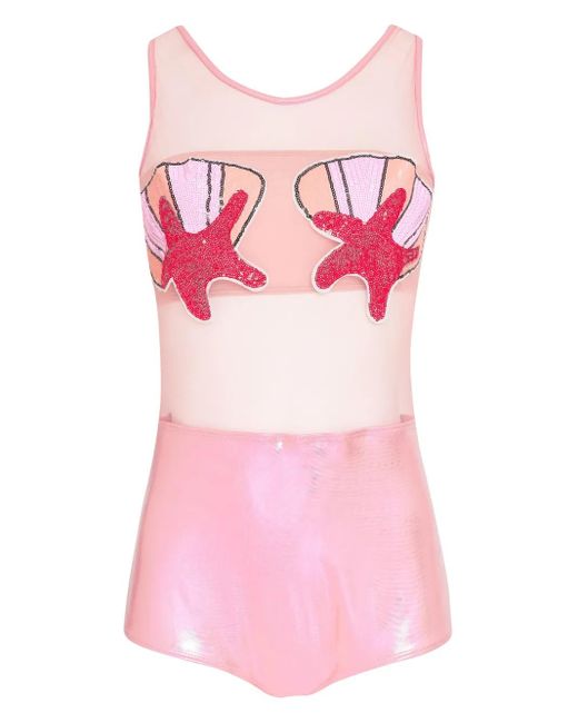 Brigitte Bardot Carnaval/festival ボディスーツ Pink