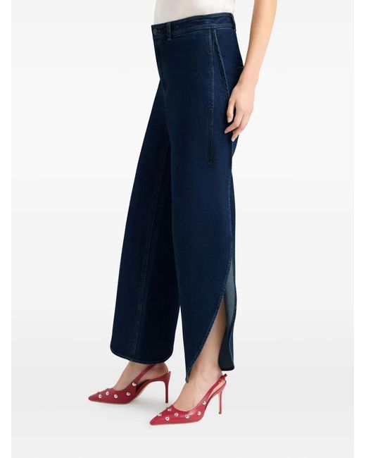Cinq À Sept Blue Hannah Split Trousers