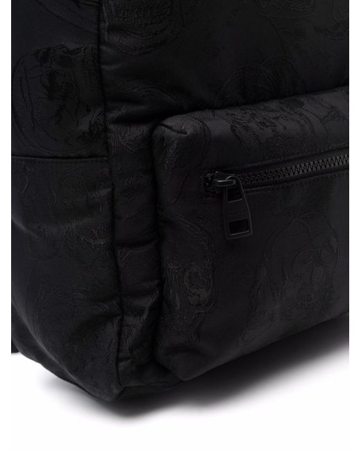 Alexander McQueen】バイカースカルナイロンバックパック - www ...