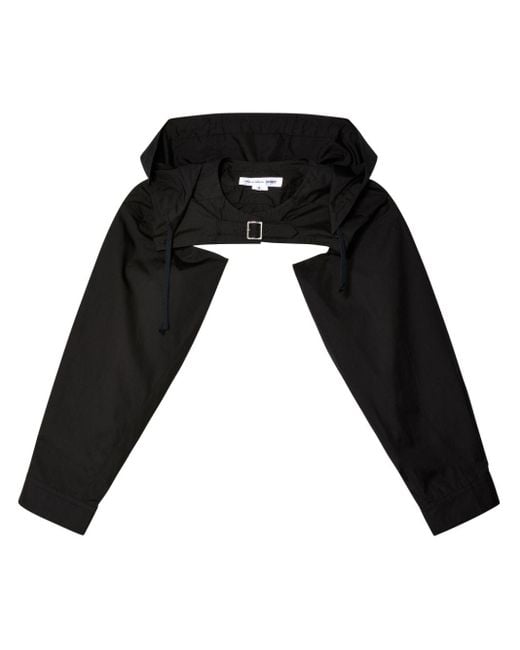 Comme des Garçons Overhemd Met Capuchon in het Black voor heren
