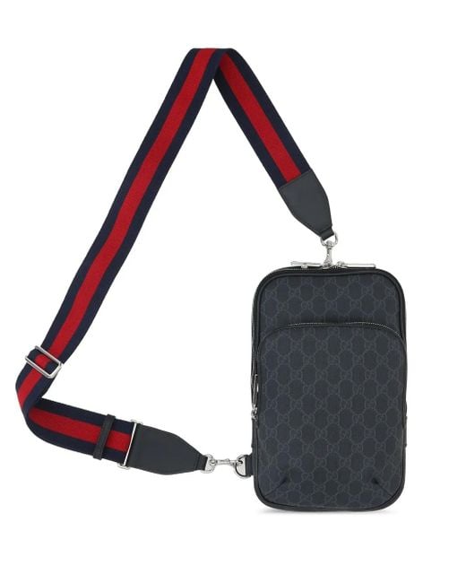Gucci Black Gg Small Slingbag for men