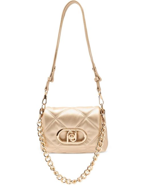 Liu Jo Metallic Small Quilted Lapuffy Bag