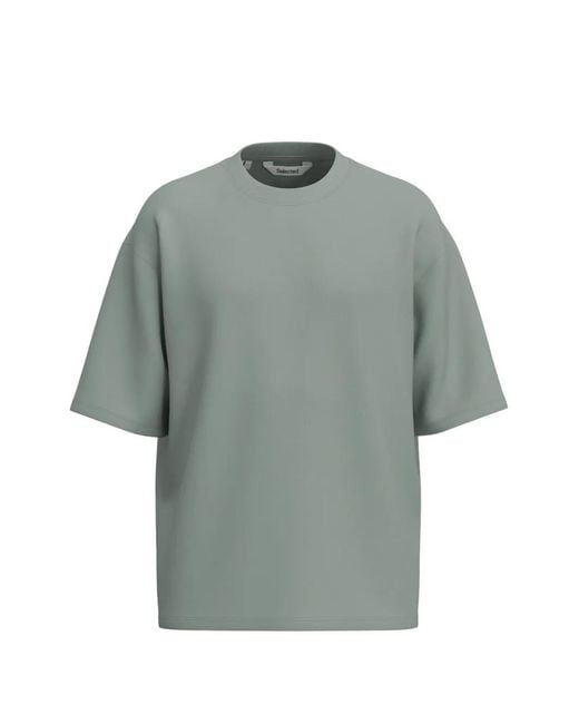 SELECTED Gray Short-Sleeve T-Shirt for men