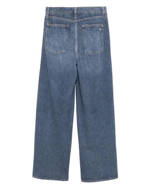 Rag & Bone Blue Miramar Pants