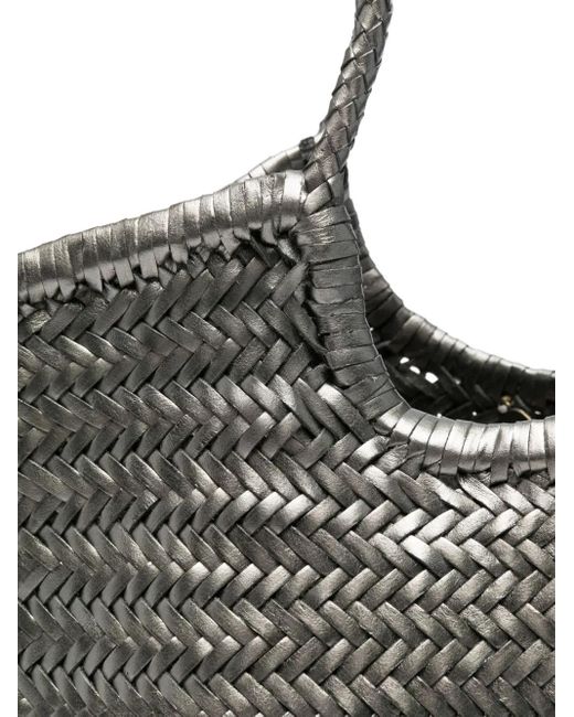 Dragon Diffusion Nantucket Leren Shopper in het Gray