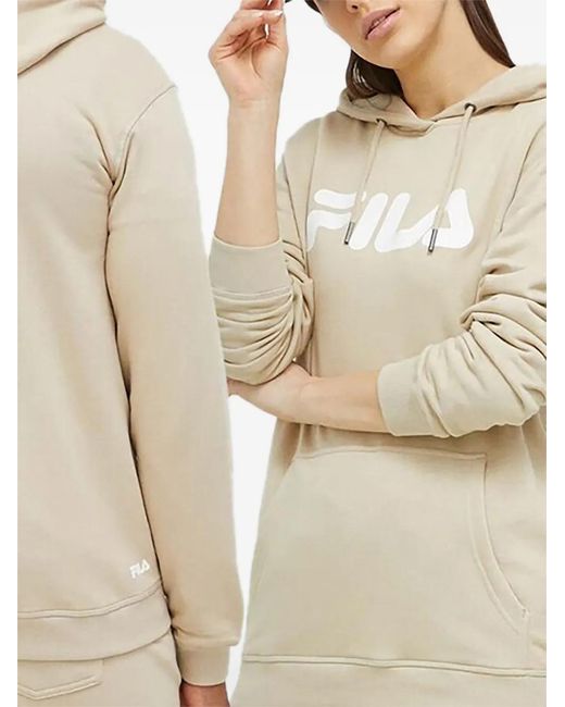 Fila Natural Logo-Print Hoodie