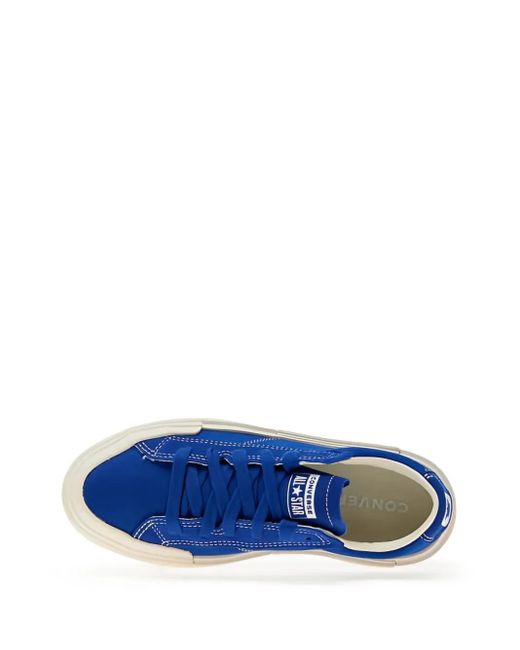 Converse Blue Cruise Platform Sneakers