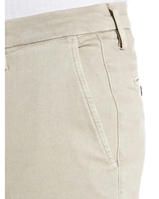 Vaqueros con botones Replay de hombre de color Natural