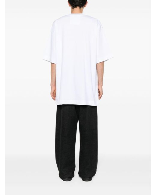 T-shirt à détails d'œillets Givenchy pour homme en coloris White