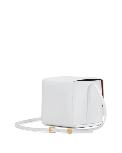 Marni White Vhs Schultertasche
