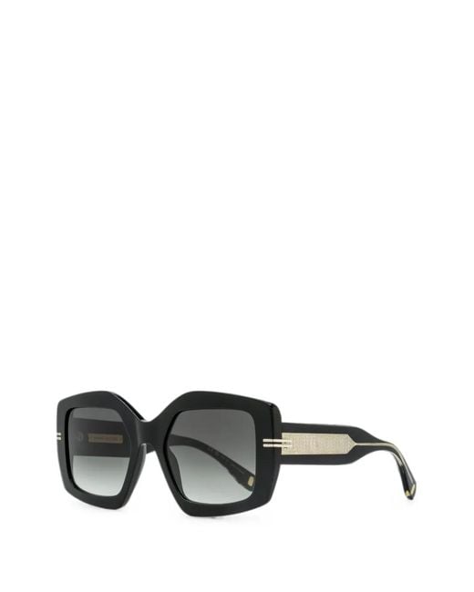 Marc Jacobs Black Lunettes De Soleil À Monture Carré