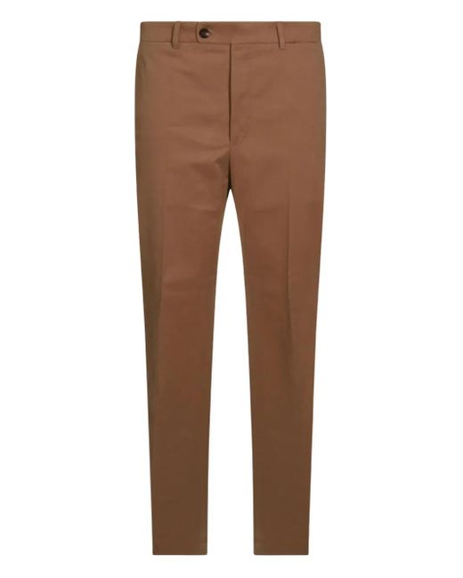Incotex Straight Broek in het Brown voor heren