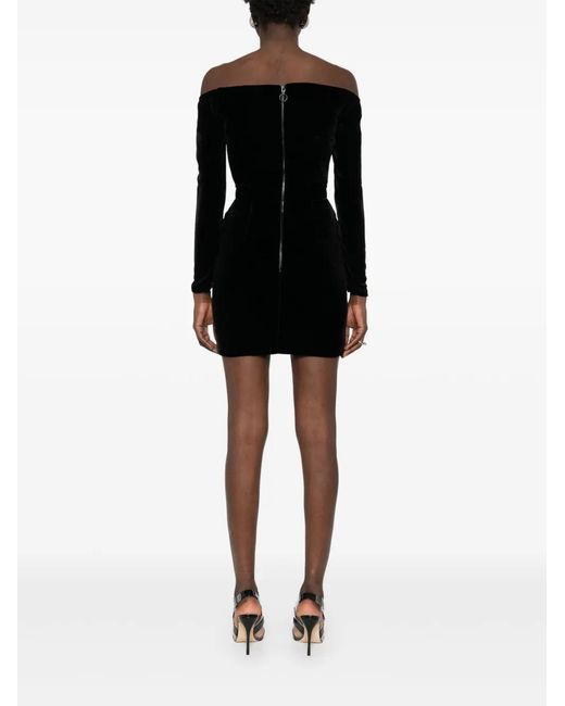 The New Arrivals Ilkyaz Ozel Black Farah Mini Dress