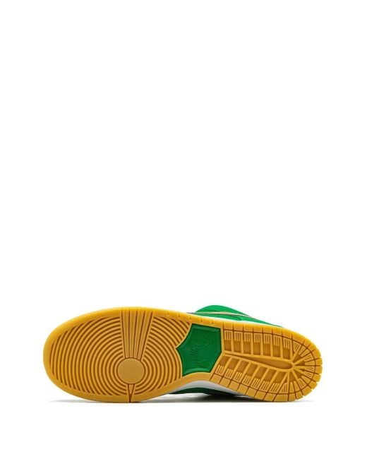 Nike Green Sb Dunk Low Pro "St. Patrick's Day" Sneakers