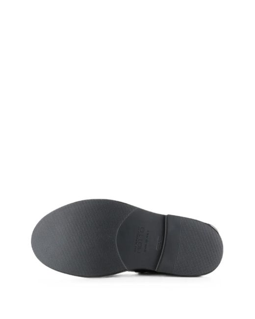 Alexander Hotto Black Zip-Fastening Boots