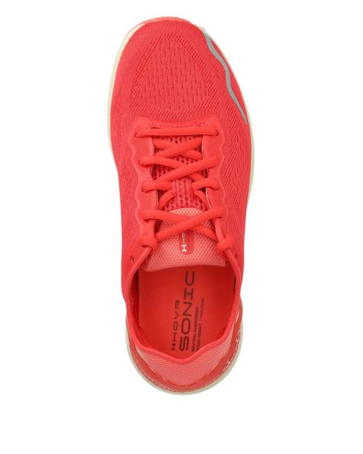 Under Armour Red Sonic Sneakers