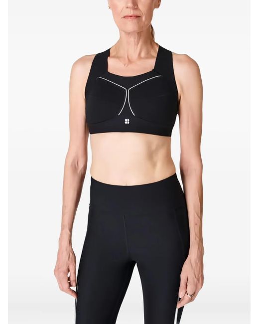 Sweaty Betty Black Zero Gravity Running Sports Bra