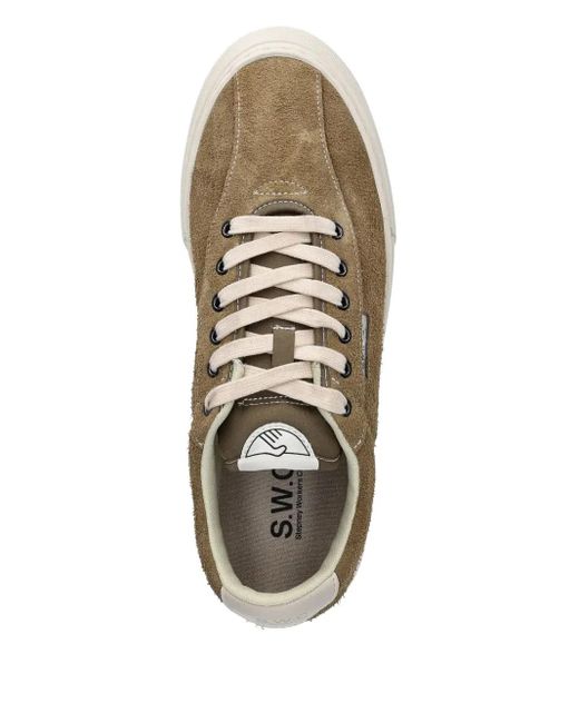 Stepney Workers Club Brown Dellow 02 Suede Sneakers for men
