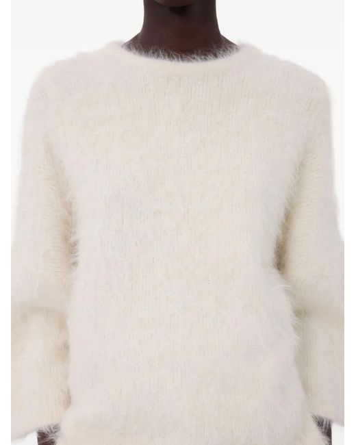 Loulou de Saison White Bell-Sleeve Sweater