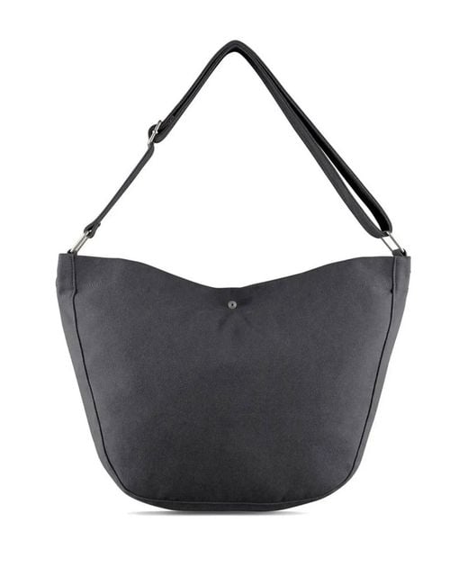 A.P.C. Black Journal Messenger Bag for men