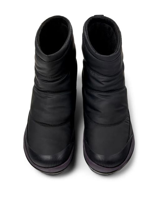 Camper Black Peu Pista Gm Boots